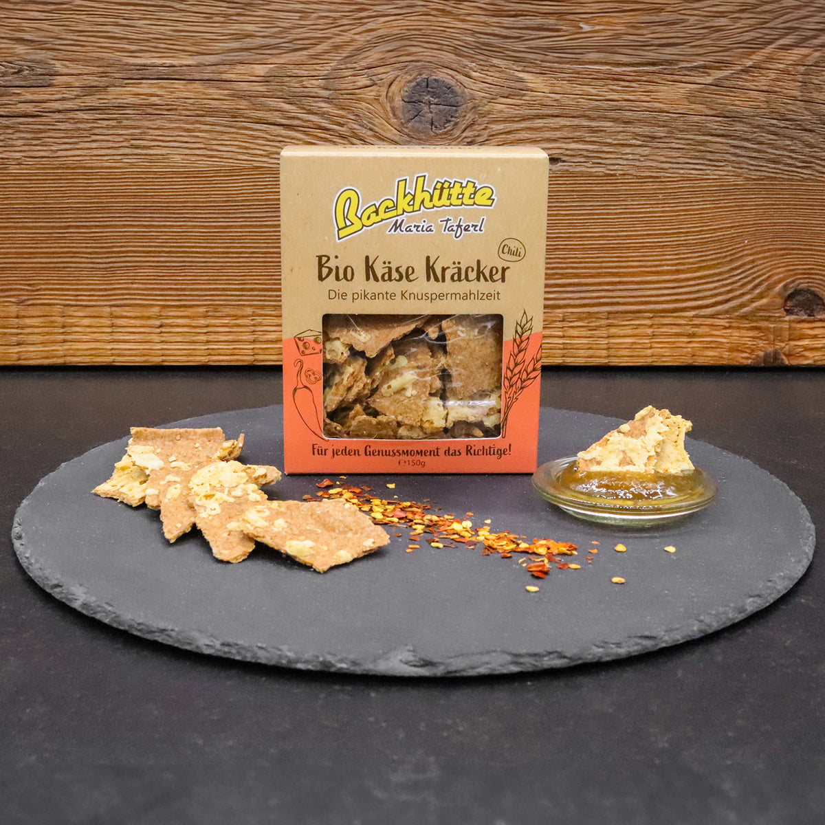 Bio Käse Kräcker Chili